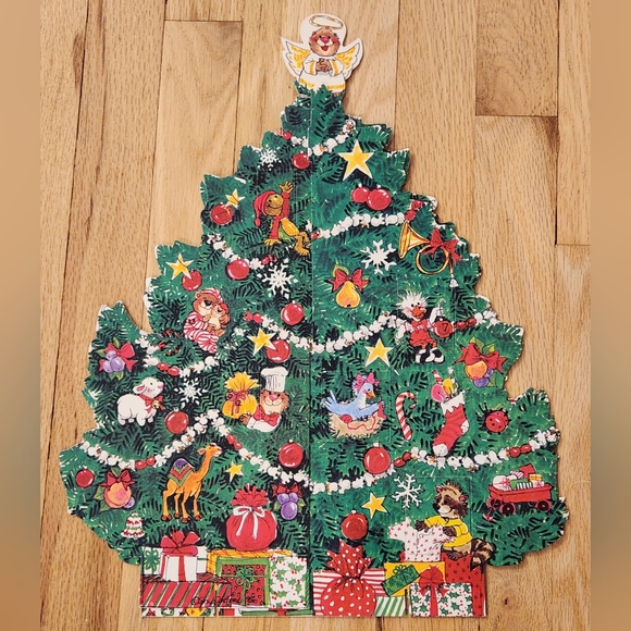 Vintage Suzy's Zoo Christmas Tree Advent Calender 1985 - Picture 2 of 10
